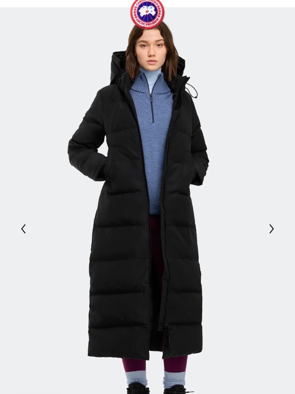Canada Goose Mystique Parka with fur - Grey